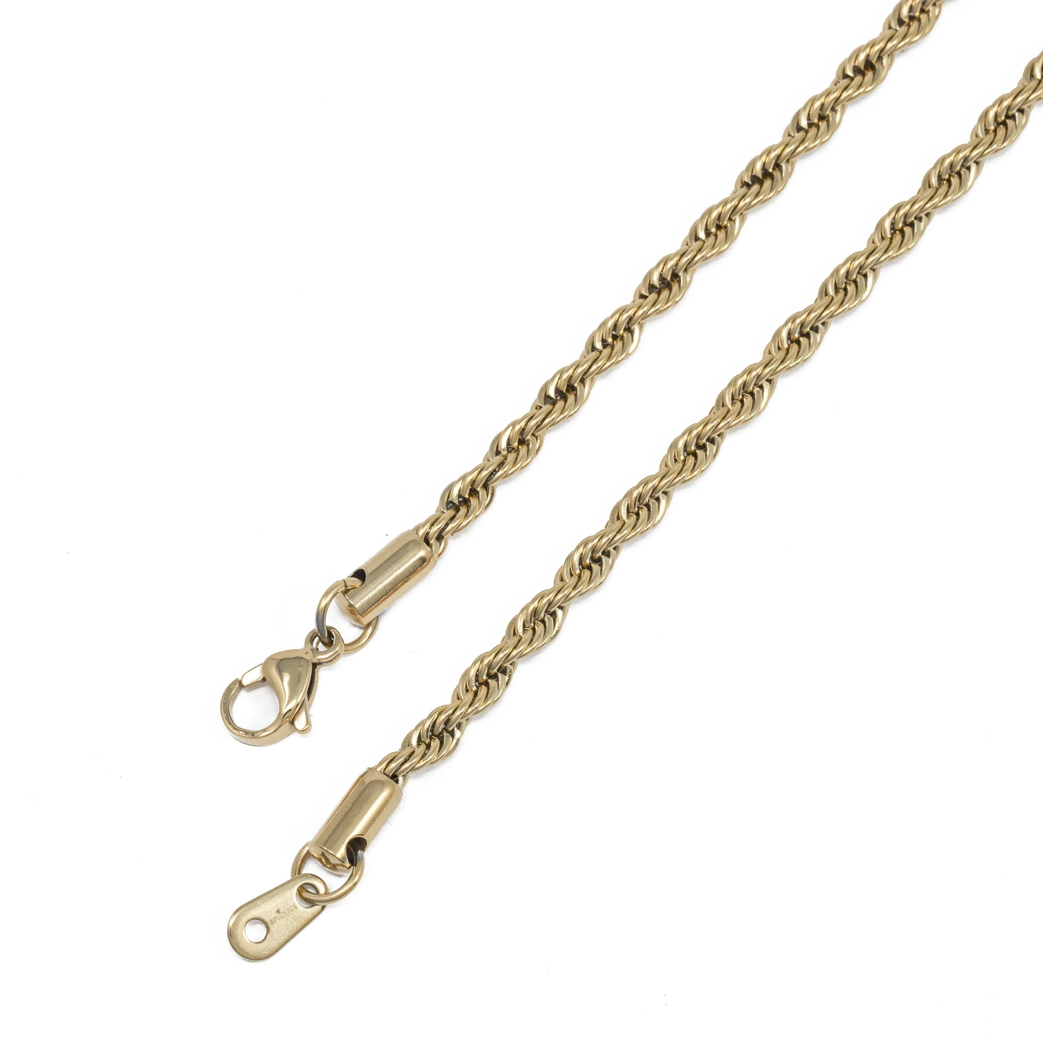 4mm GOLD Rope Chain