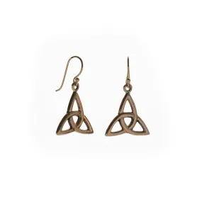 Bronze Celtic knot Earrings