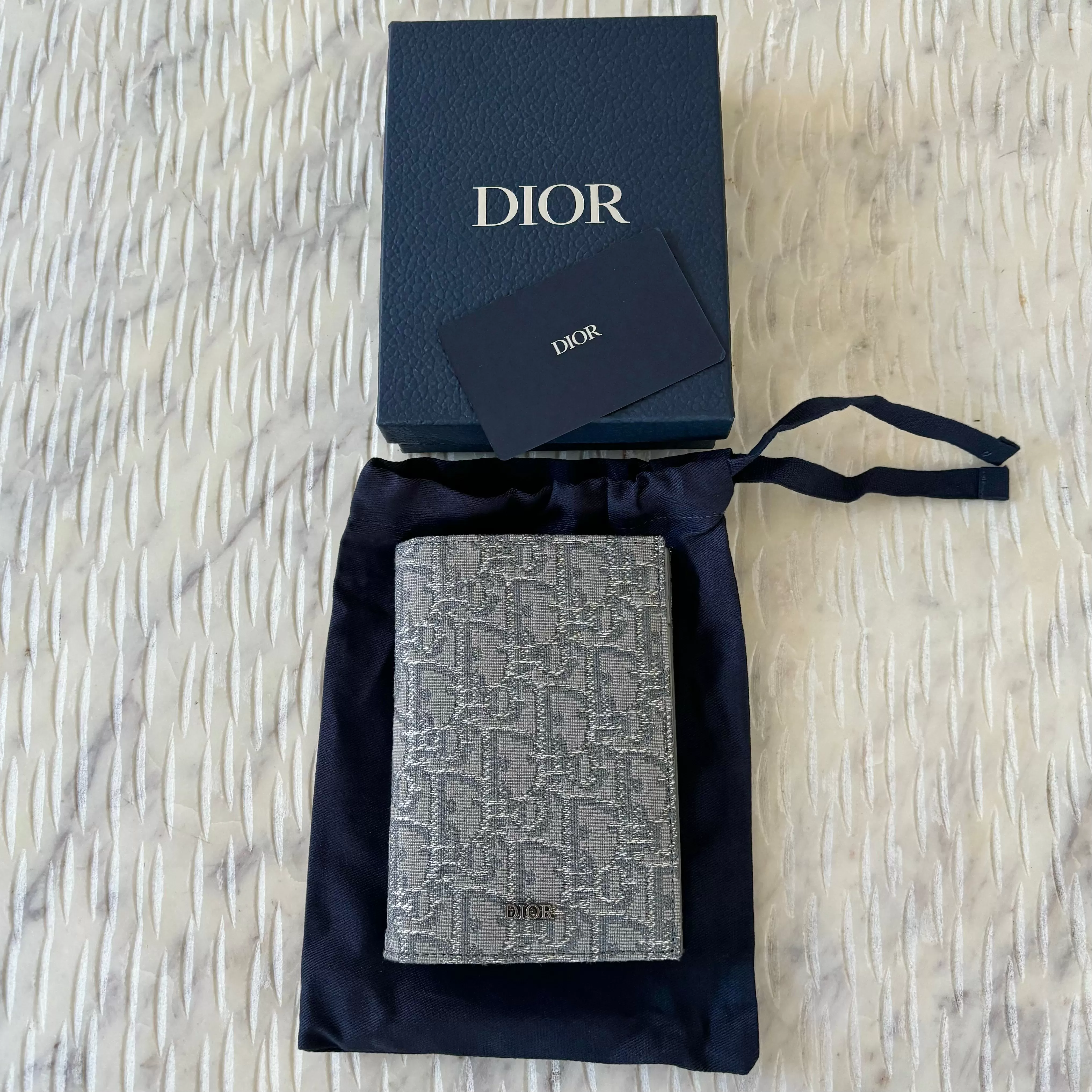 Christian Dior Oblique Passport Card Holder