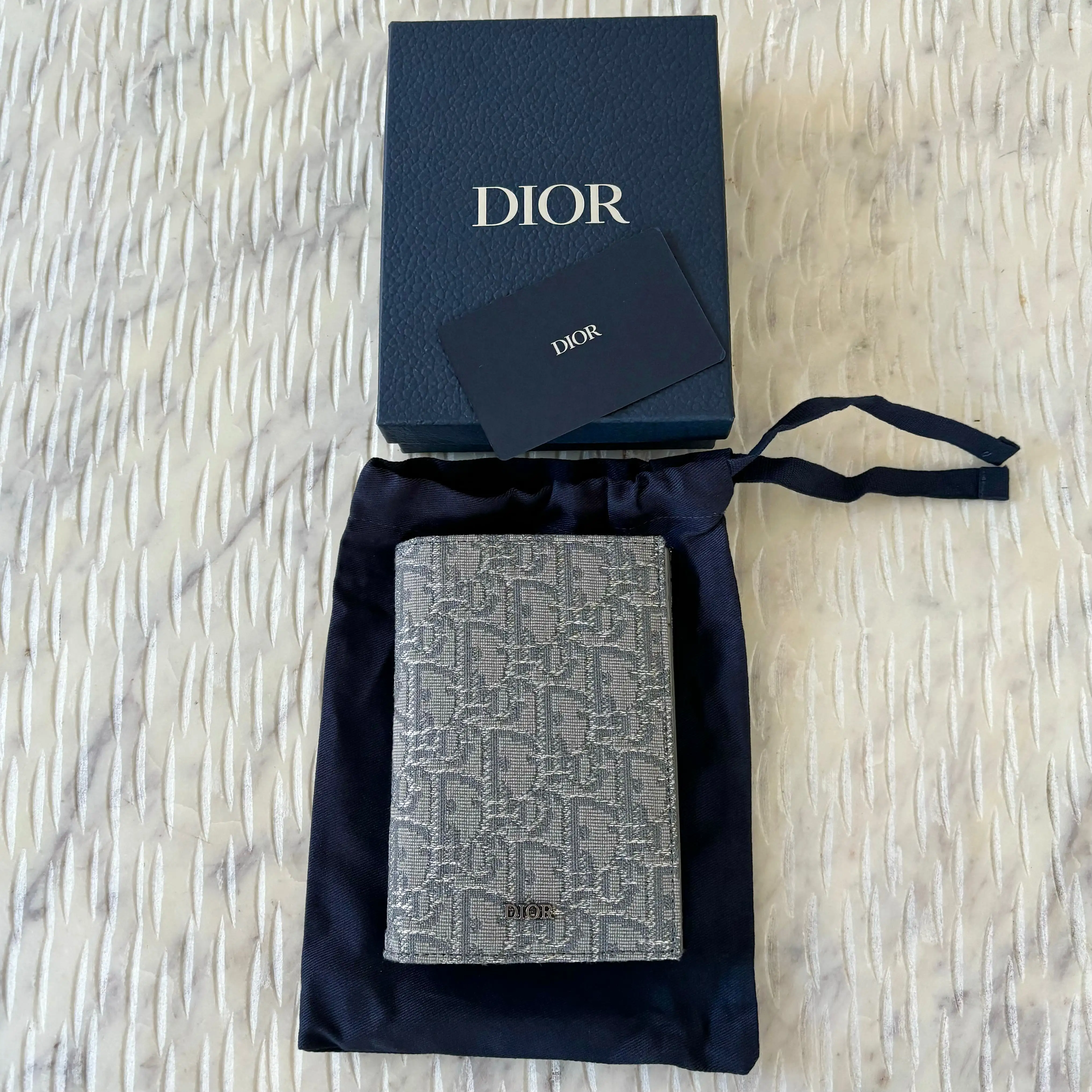 Christian Dior Oblique Passport Card Holder