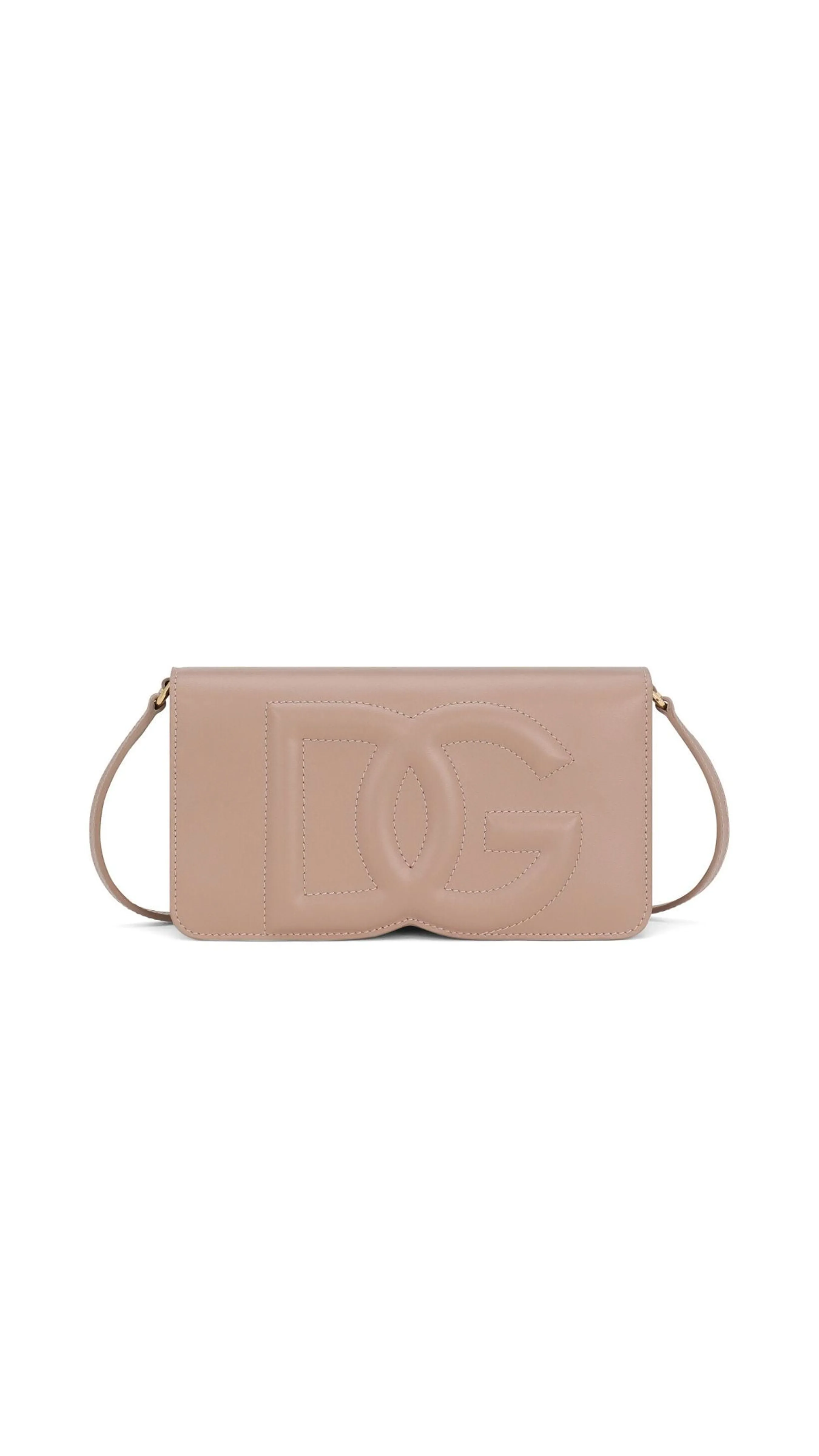 Dg Logo Phone Bag - Blush