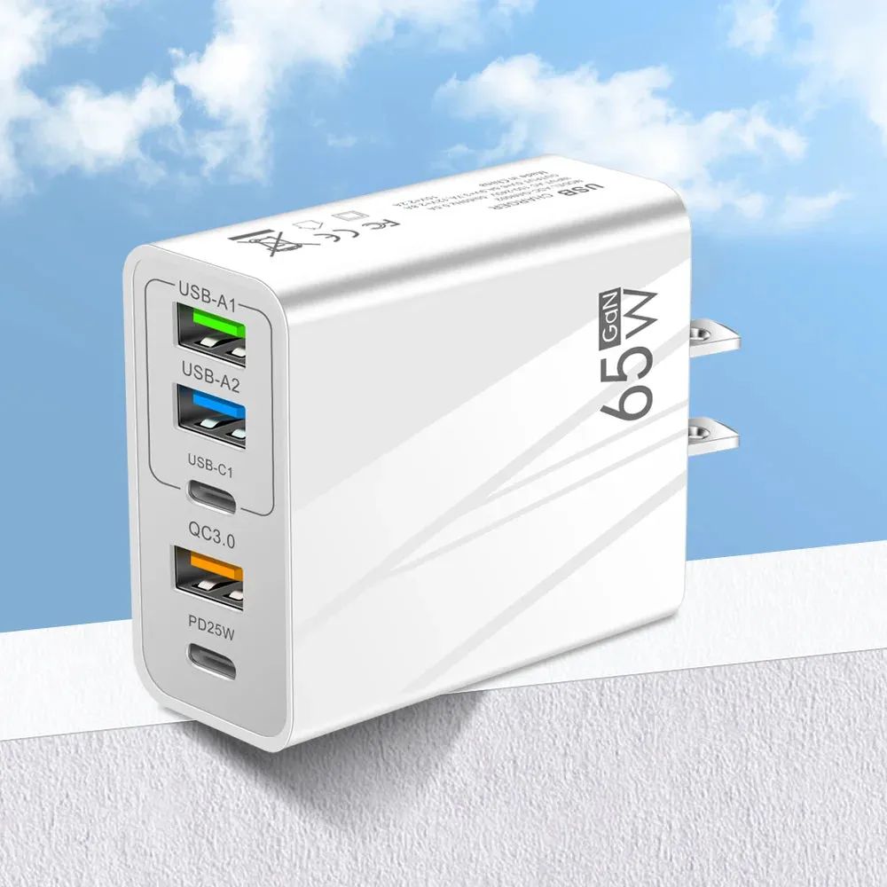 Fast Charging Phone Type C, Power Adapters EU/US Plug Wall Charger