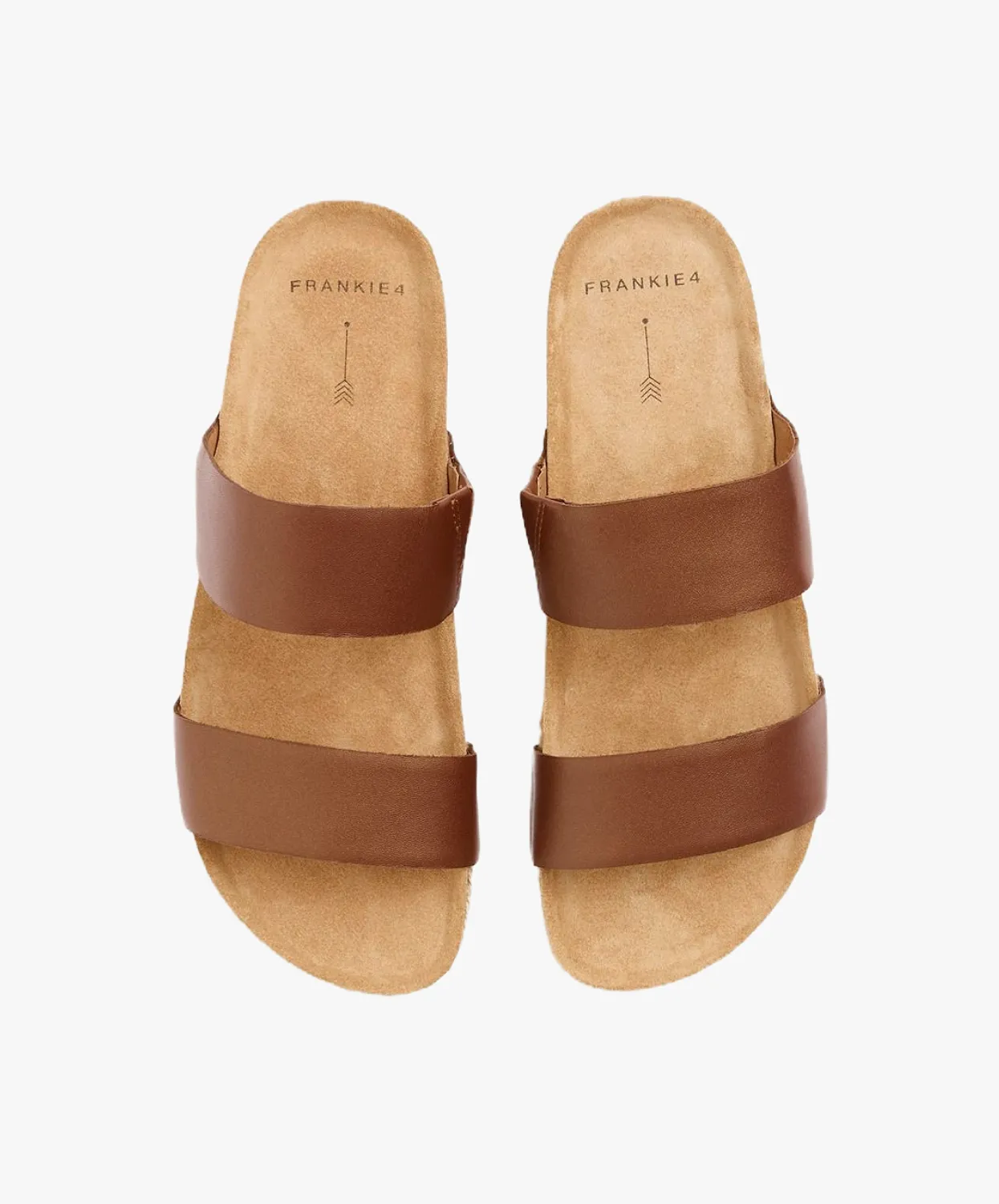 Frankie4 Maria III Slides Cognac