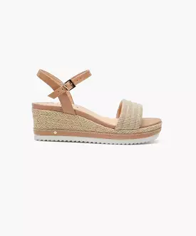 FRANKIE4 Rosie II Biscuit Canvas Wedges