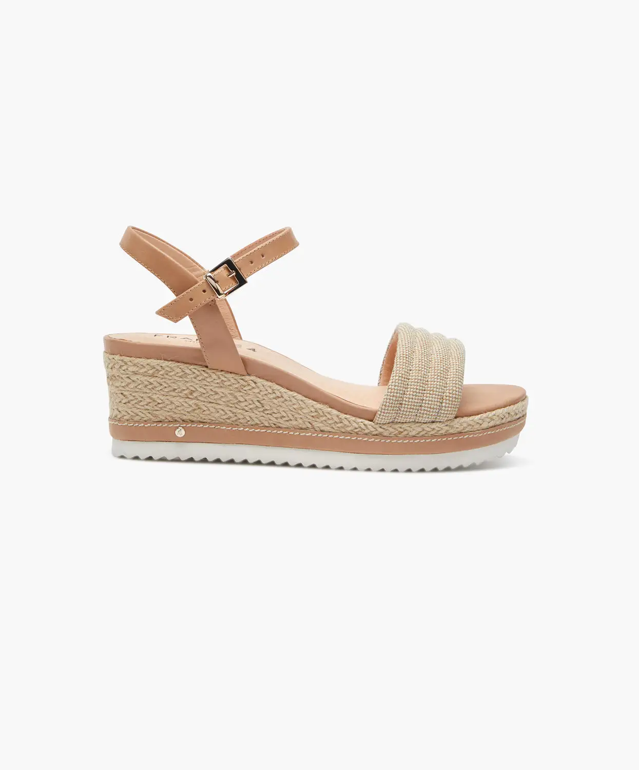 FRANKIE4 Rosie II Biscuit Canvas Wedges