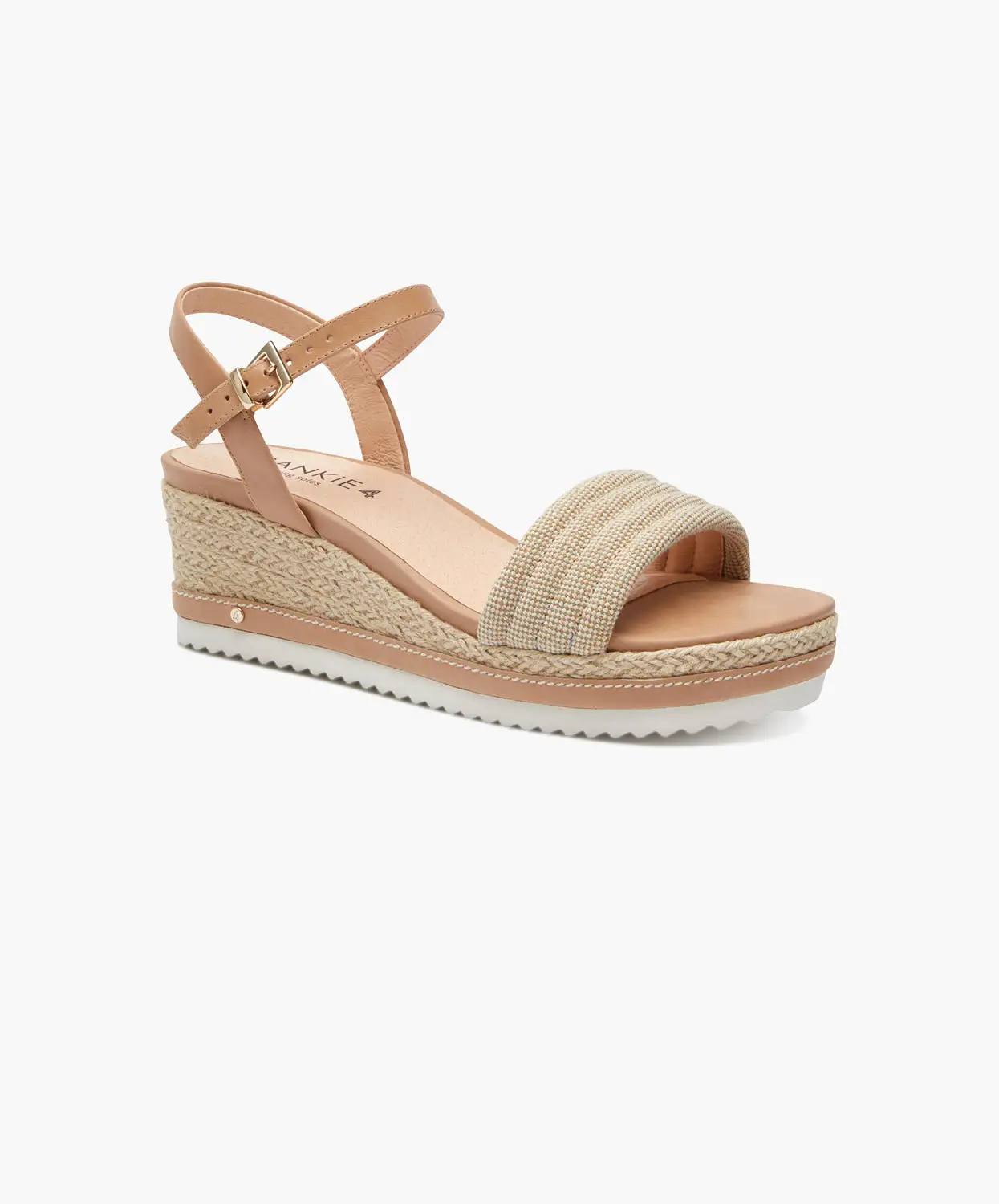 FRANKIE4 Rosie II Biscuit Canvas Wedges