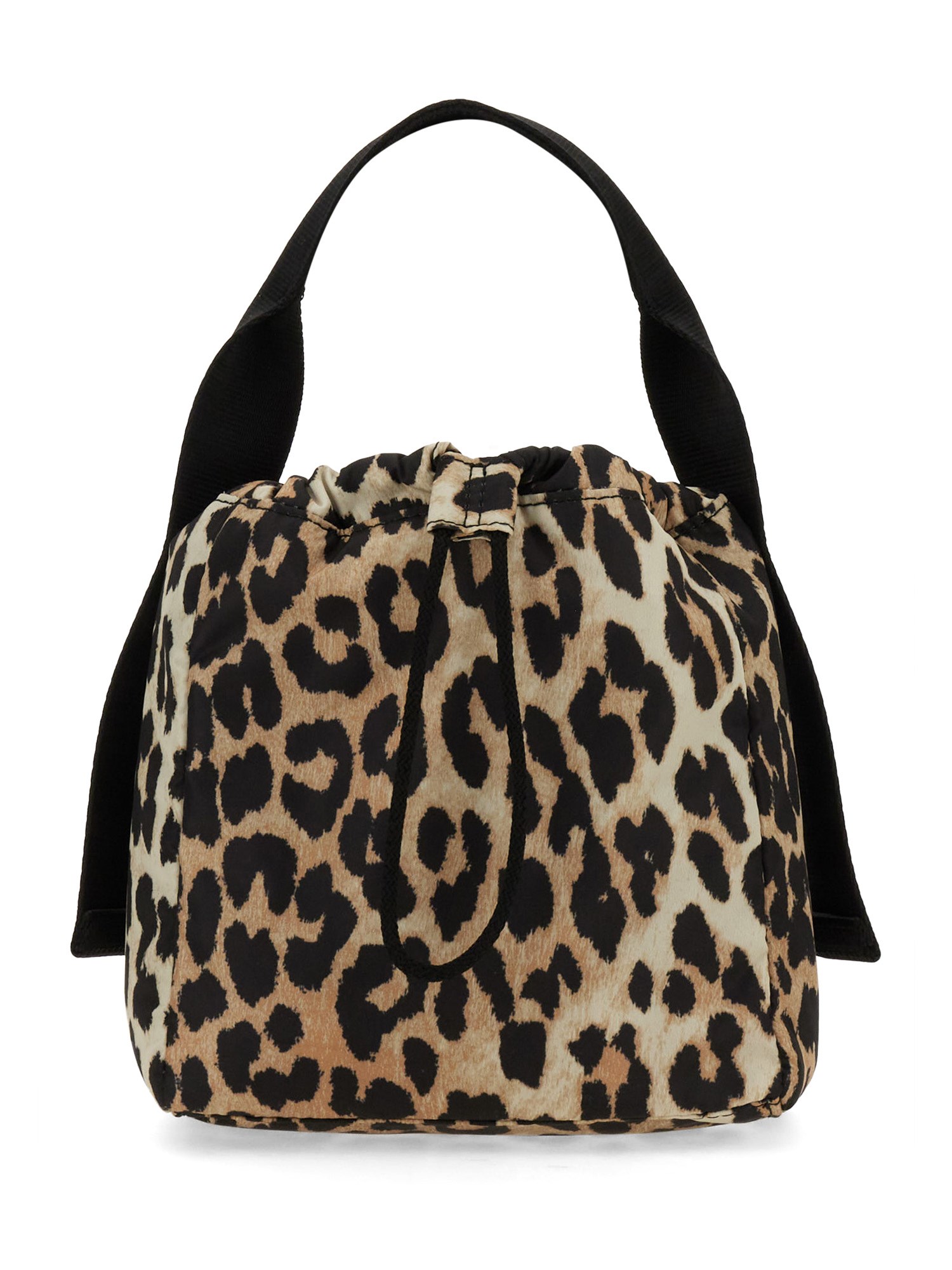 GANNI    BAG WITH ANIMAL PATTERN