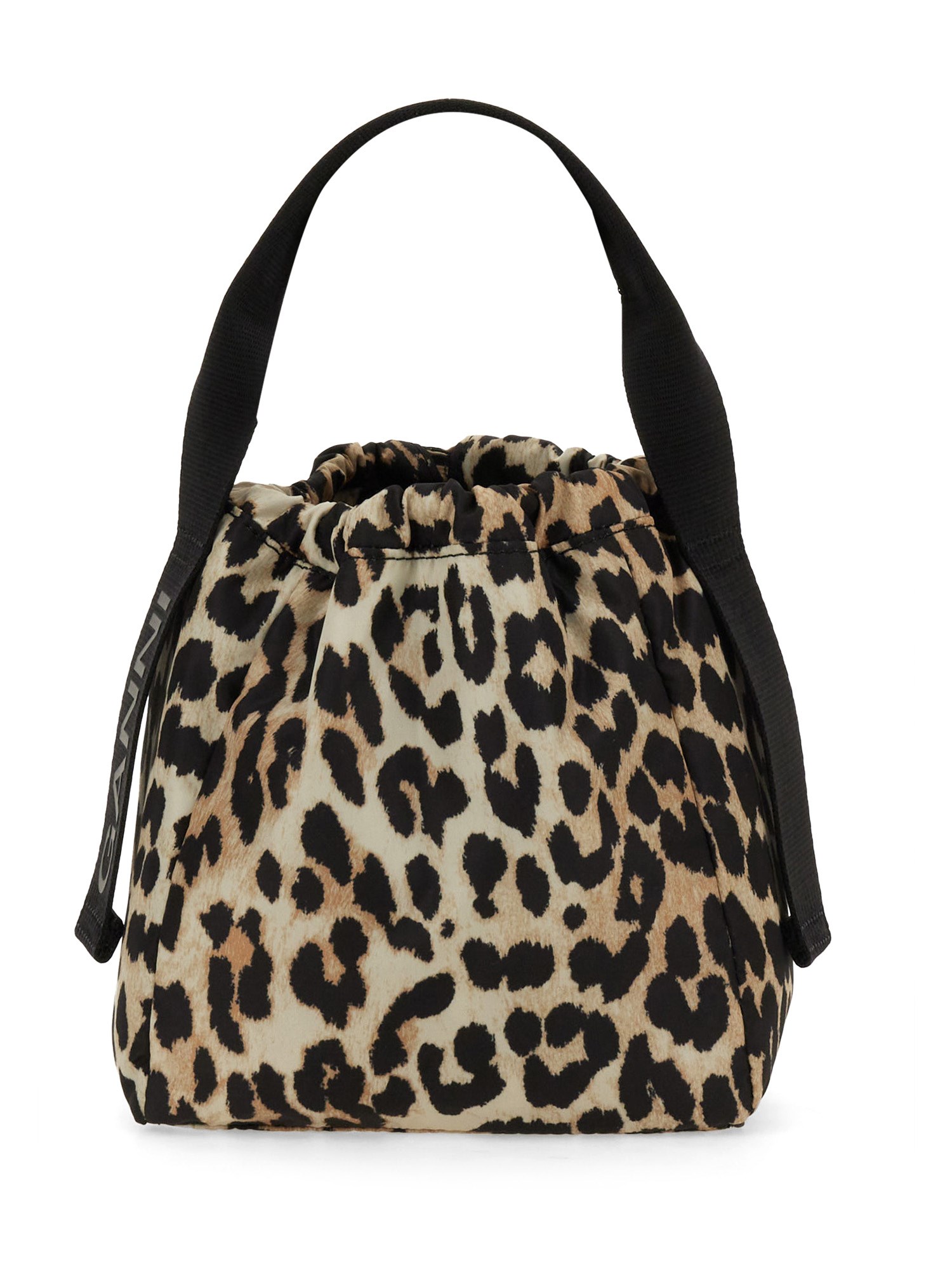 GANNI    BAG WITH ANIMAL PATTERN