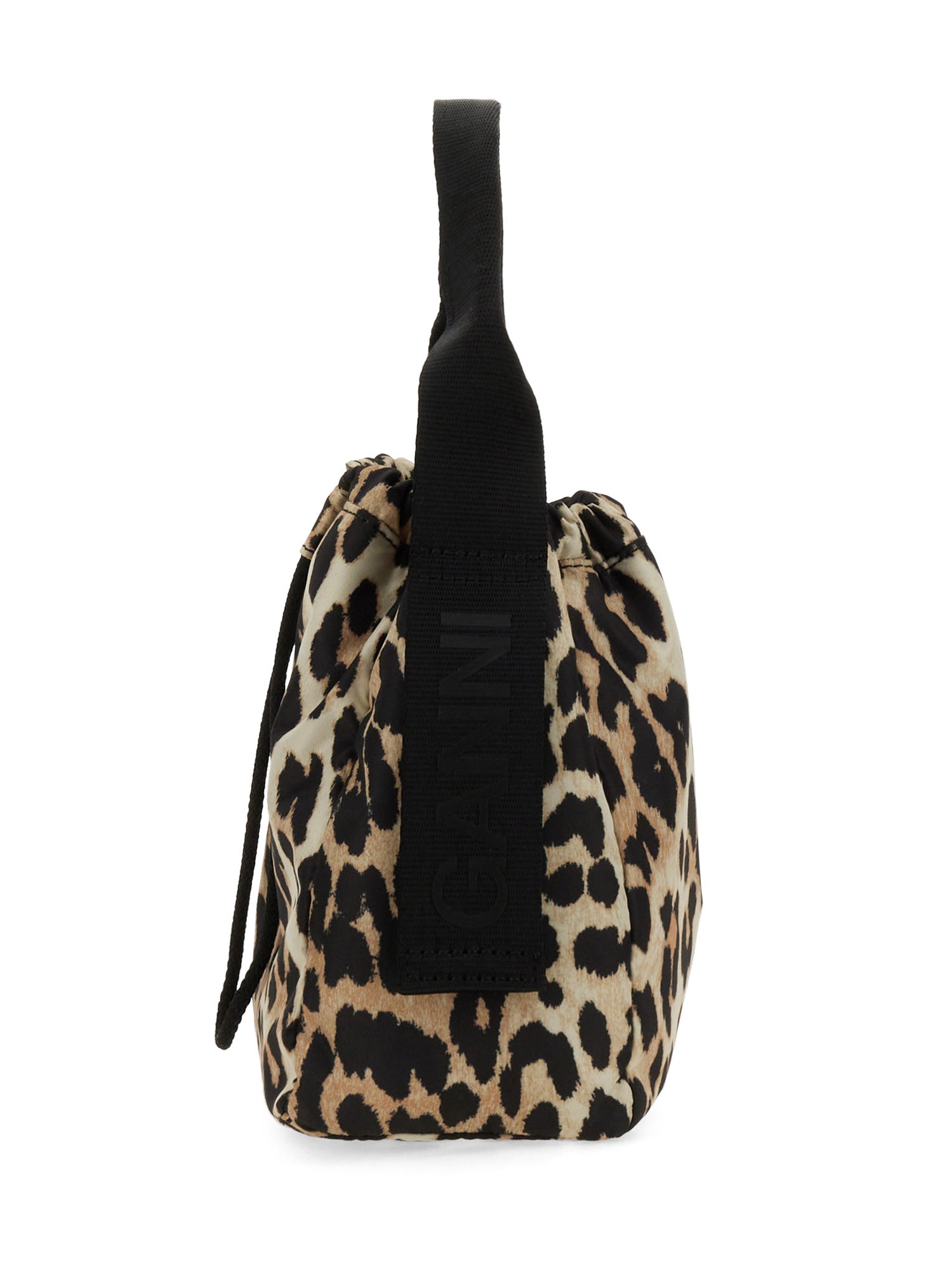 GANNI    BAG WITH ANIMAL PATTERN