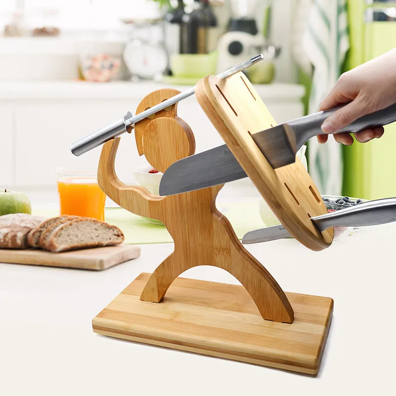 Handmade Spartan Knife Holder - KITCHEN TOOL