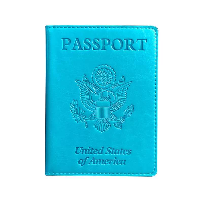 Haute Edition Unisex Bifold Passport Wallet with Vaccination Card Holder