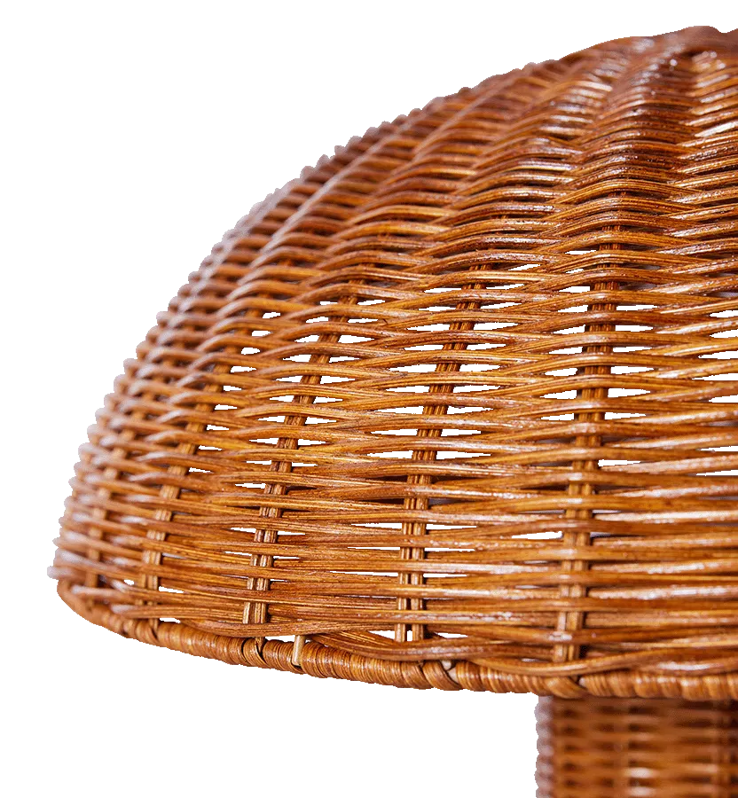 HK Living Rattan Table Lamp