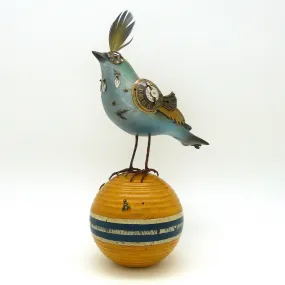 LAST ONE Mullanium Bird Croquet Ball Artists Jim Tori Mullan Handmade B421