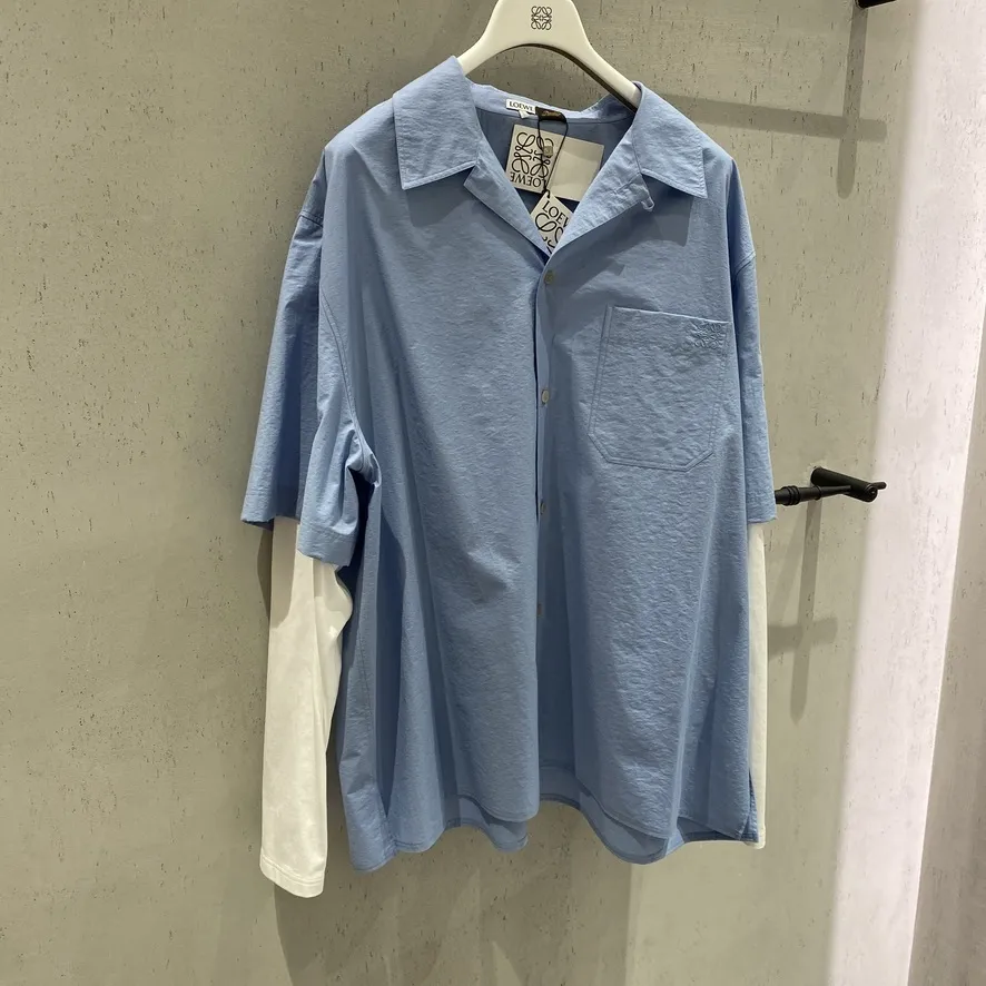 LOEWE  |Trompe l'oeil shirt in cotton blend