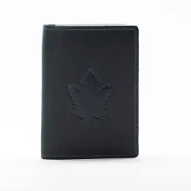 Maple Leafs Dormie Leather Passport Holder - BLUE