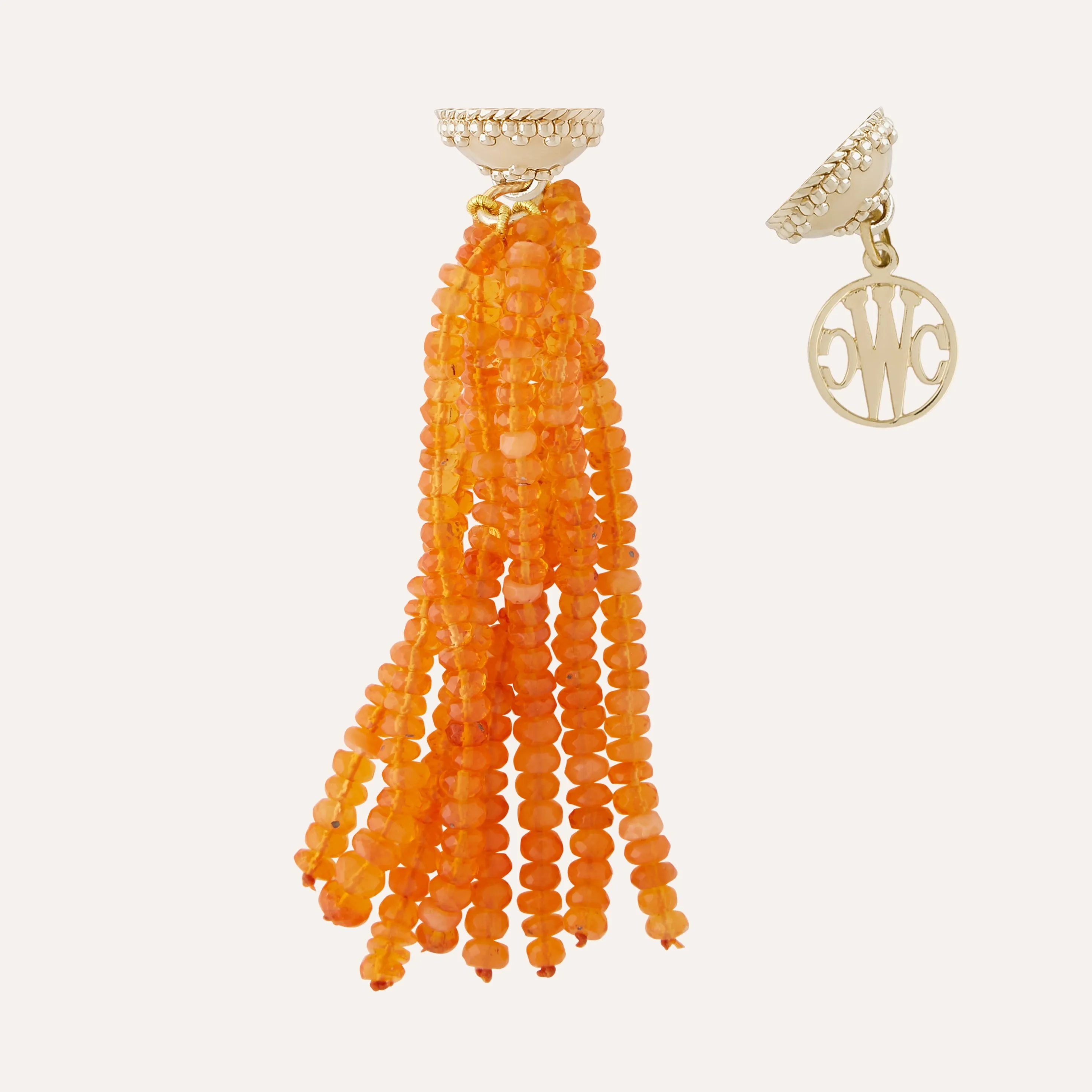 Michel Fire Opal Tassel