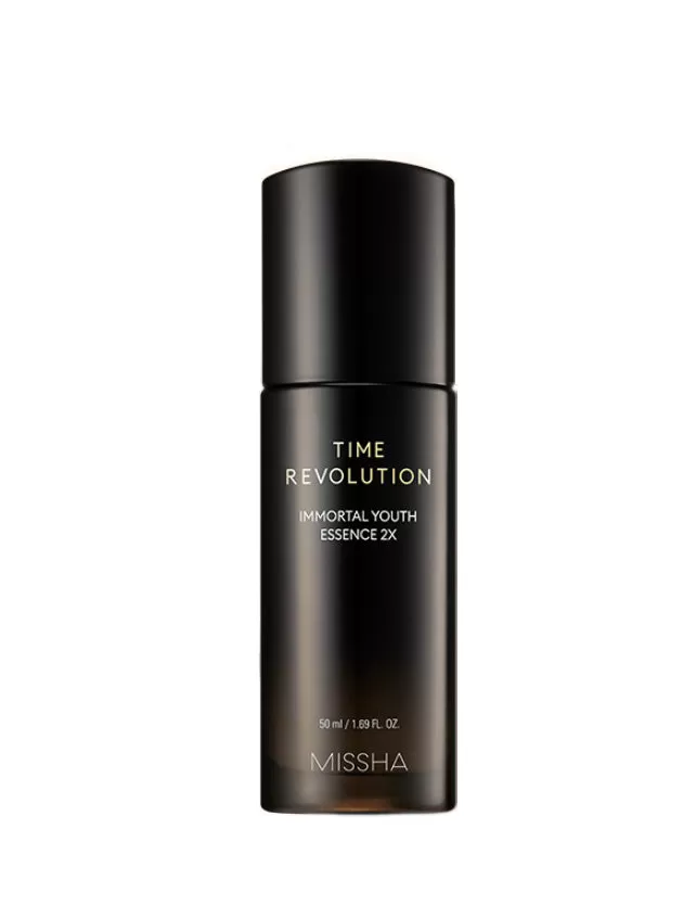 Missha Time Revolution Immortal Youth Essence 2X 50ml Dry Sensitive Skincare Moisture Anti Wrinkles