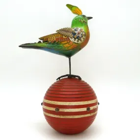 Mullanium Bird Croquet Ball Artists Jim Tori Mullan Steampunk Handmade B420