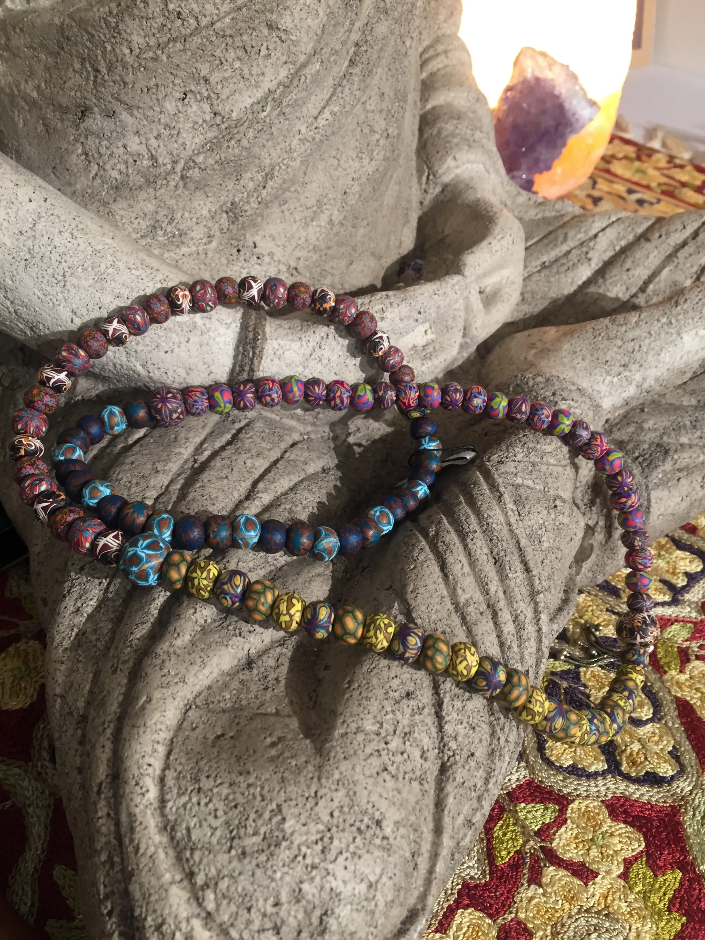 New Moon Mala: Solar Eclipse: To align with higher mind, abstract ideas and their enthusiastic expression.