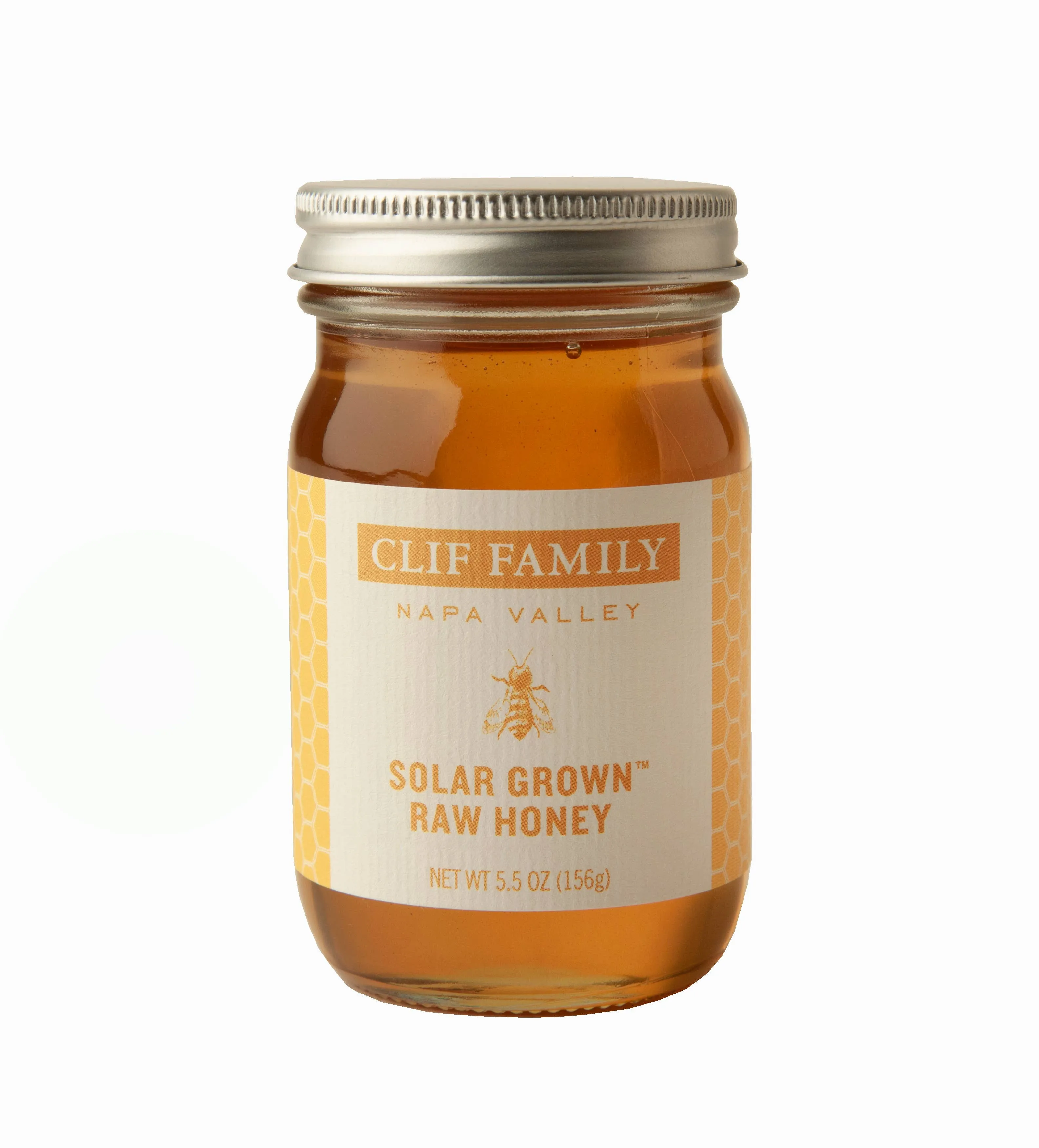 New: Solar Grown Raw Honey from Napa Valley - 5.5oz Made in USA