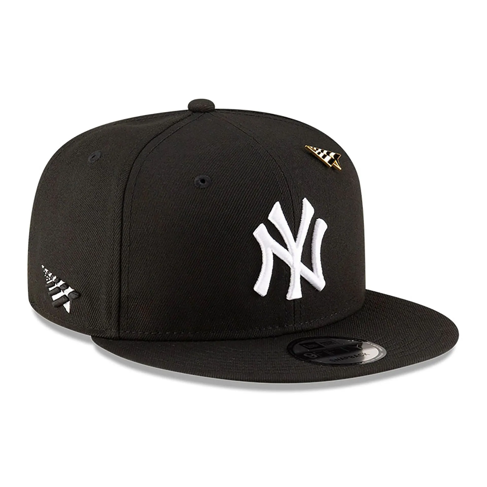 New York Yankees Paper Planes x Yankees Black 9FIFTY Snapback Adjustable Cap