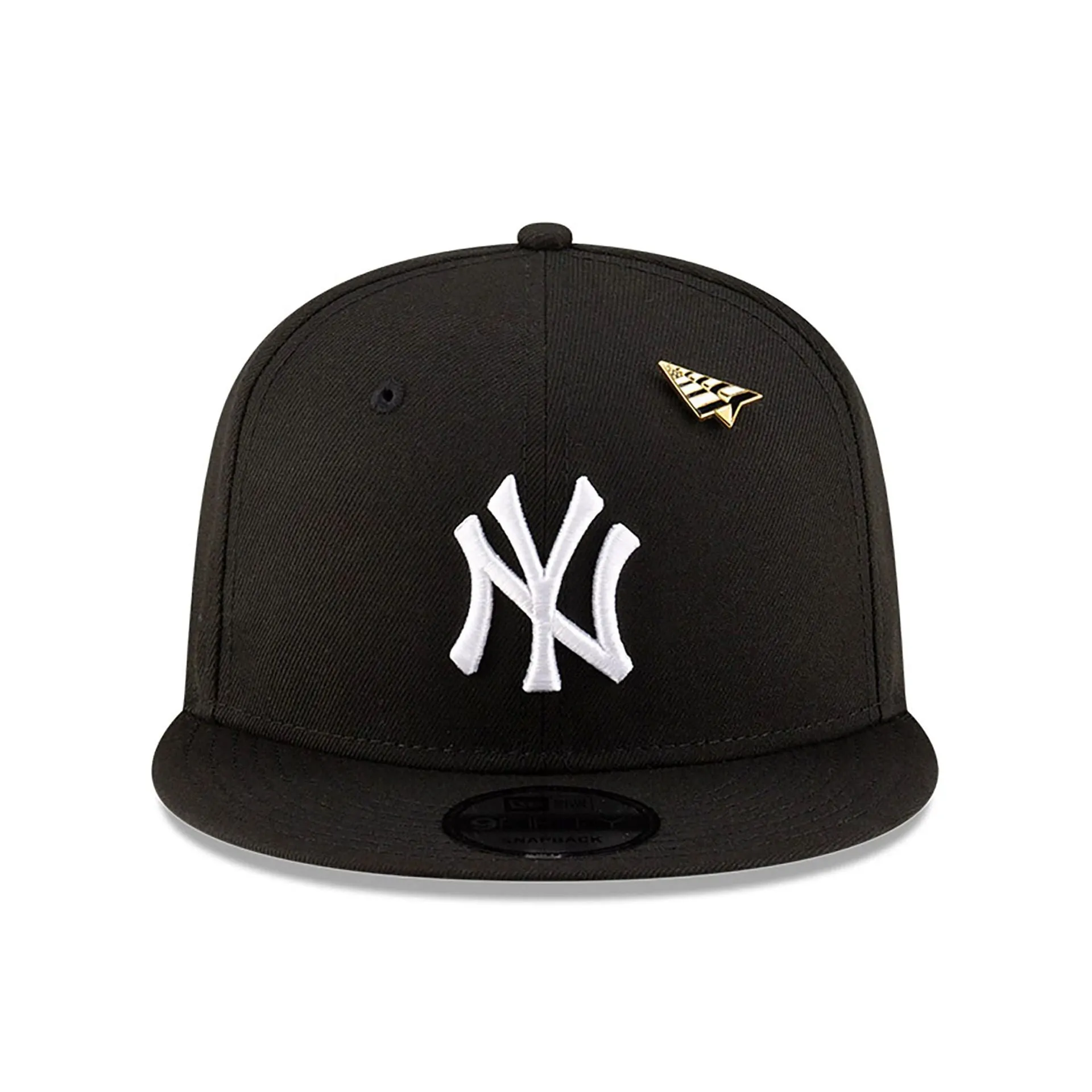 New York Yankees Paper Planes x Yankees Black 9FIFTY Snapback Adjustable Cap