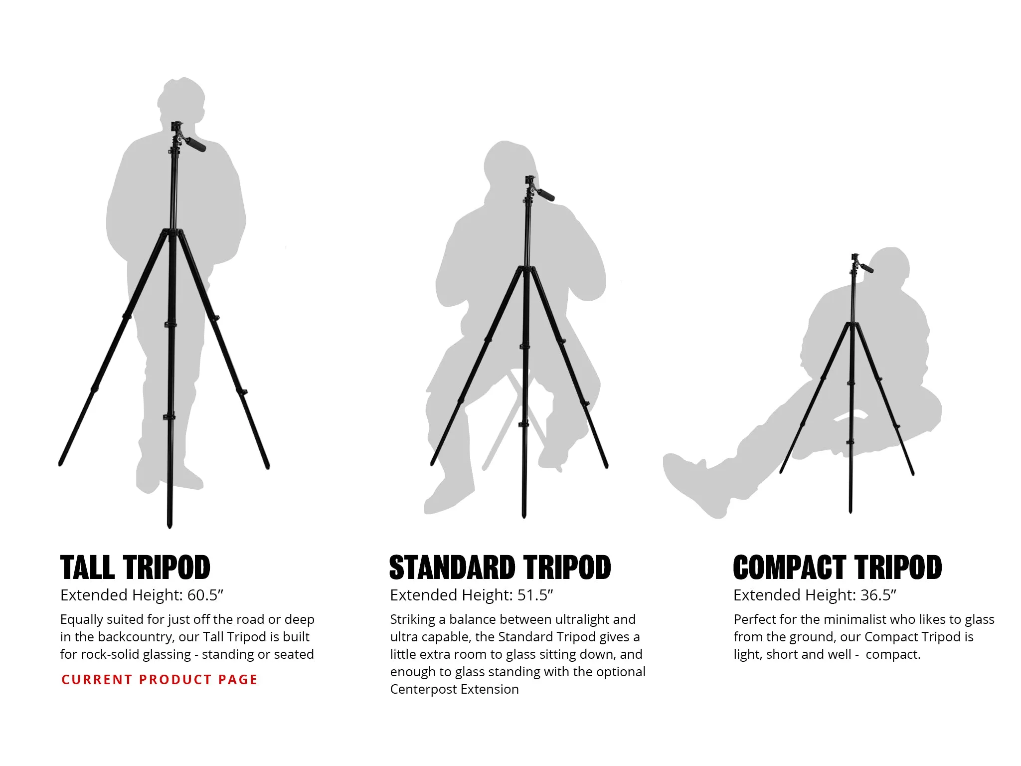 Outdoorsmans Tall Tripod