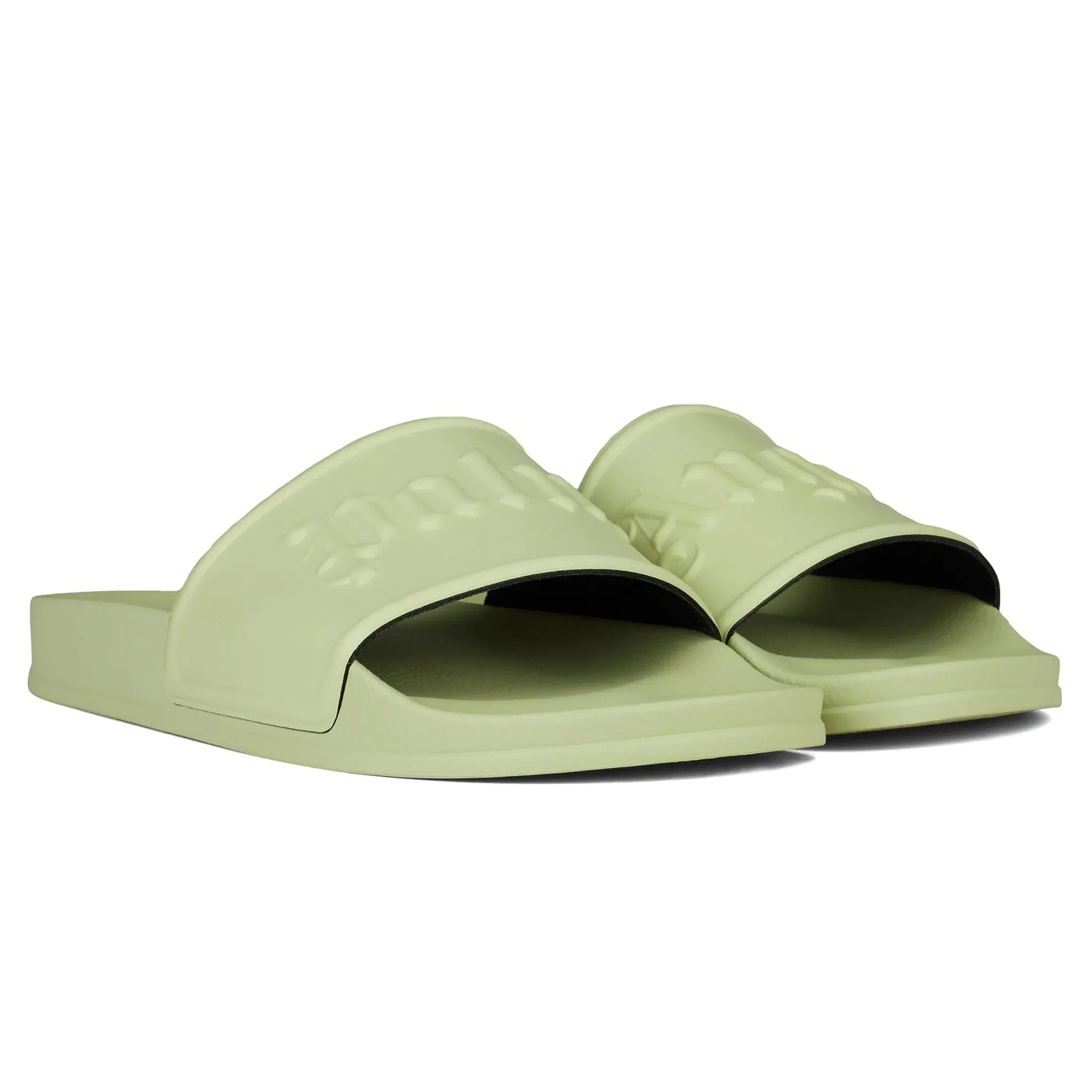 Palm Angels Logo Mint Pool Slides