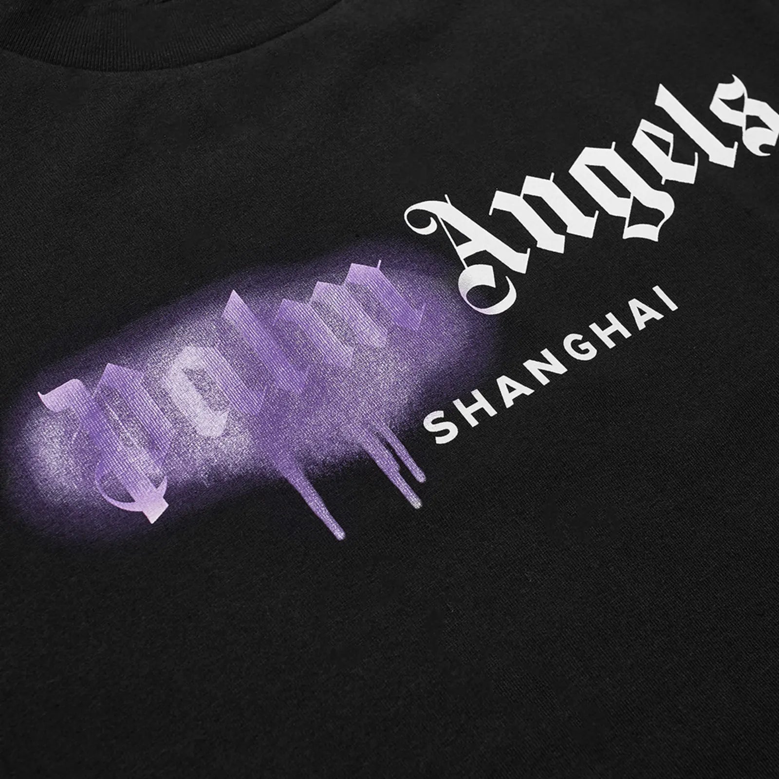 Palm Angels Shanghai Sprayed Tee (Purple)