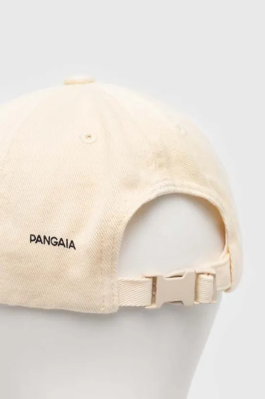 Pangaia baseball cap beige color