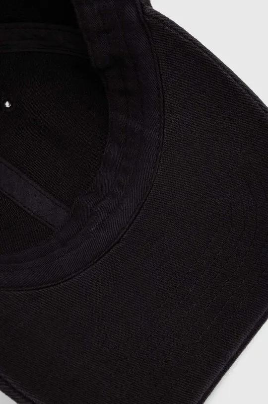 Pangaia baseball cap black color