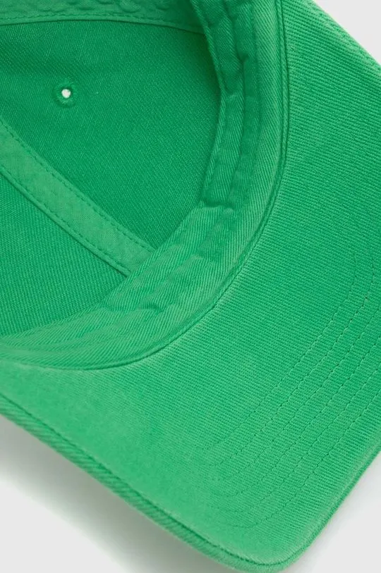 Pangaia baseball cap green color