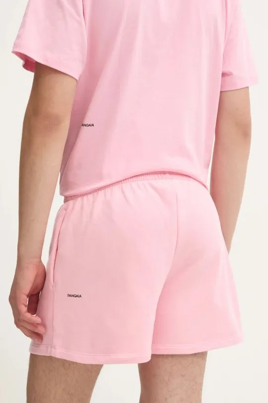 Pangaia cotton shorts pink color smooth