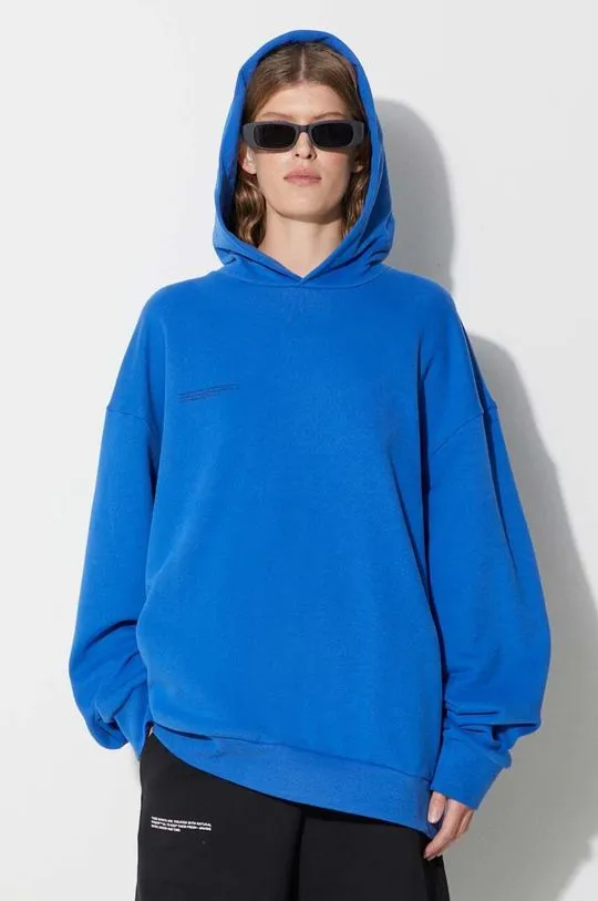 Pangaia cotton sweatshirt blue color