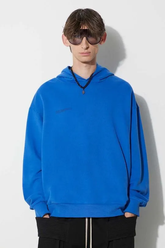 Pangaia cotton sweatshirt blue color