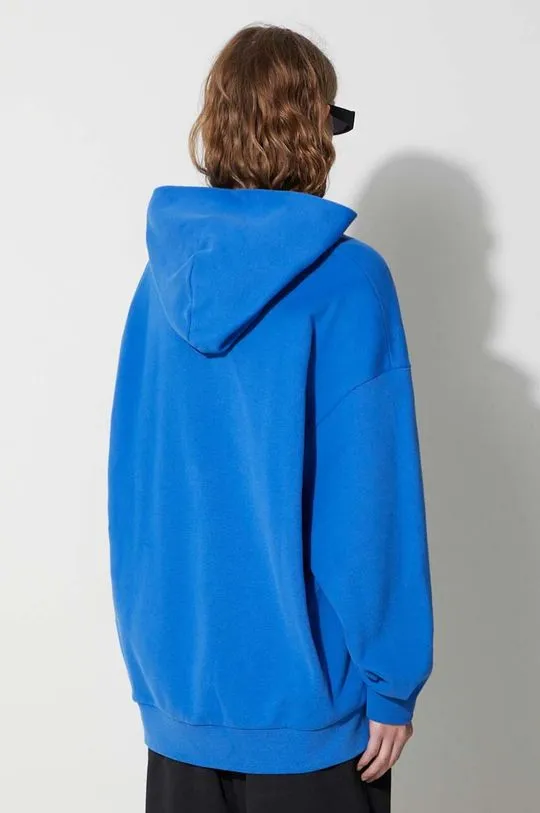 Pangaia cotton sweatshirt blue color