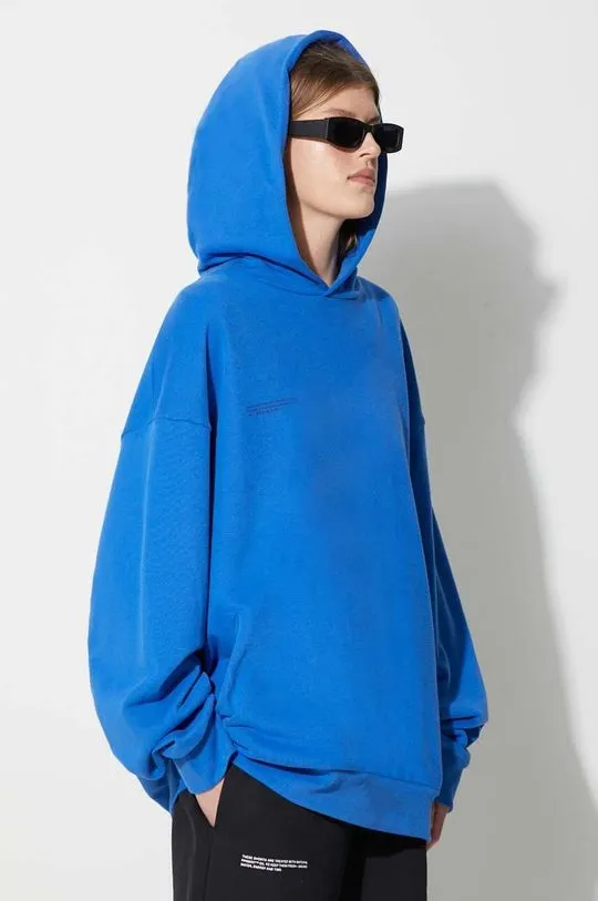 Pangaia cotton sweatshirt blue color