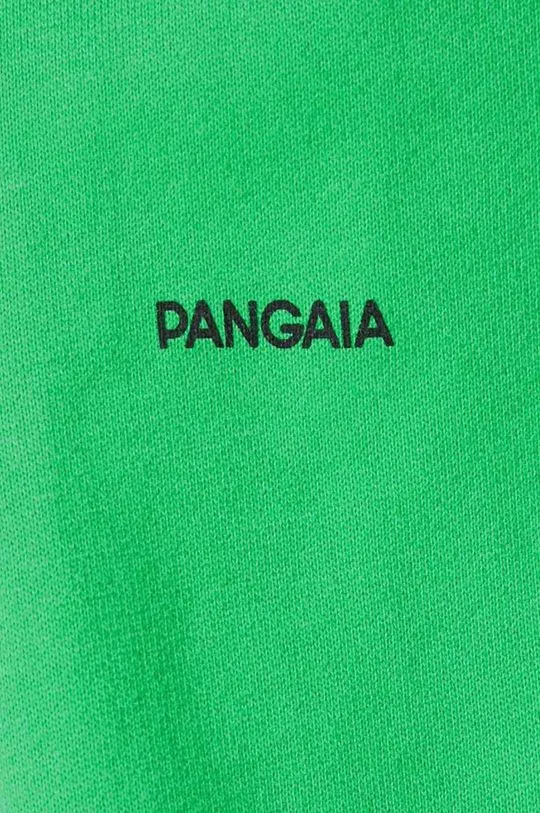 Pangaia cotton sweatshirt green color