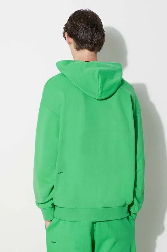 Pangaia cotton sweatshirt green color