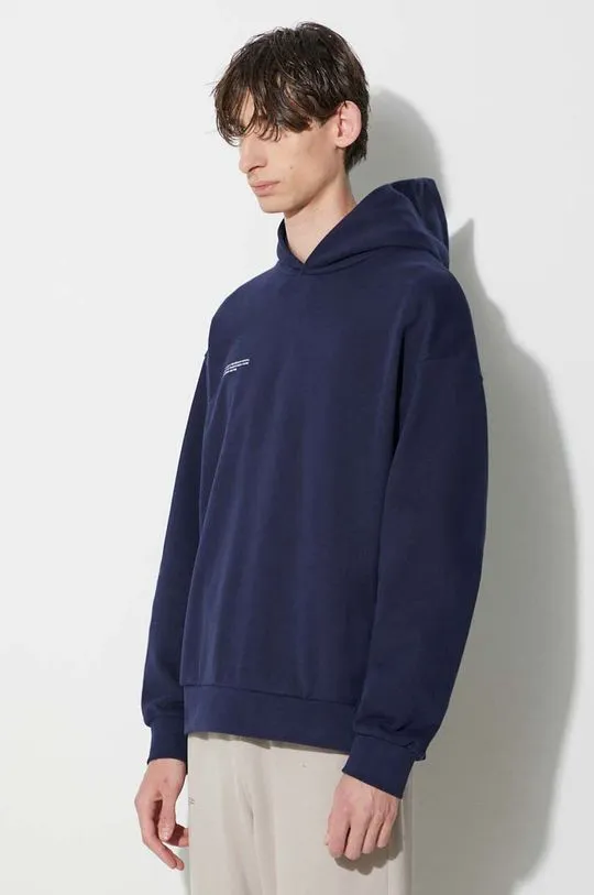 Pangaia cotton sweatshirt navy blue color