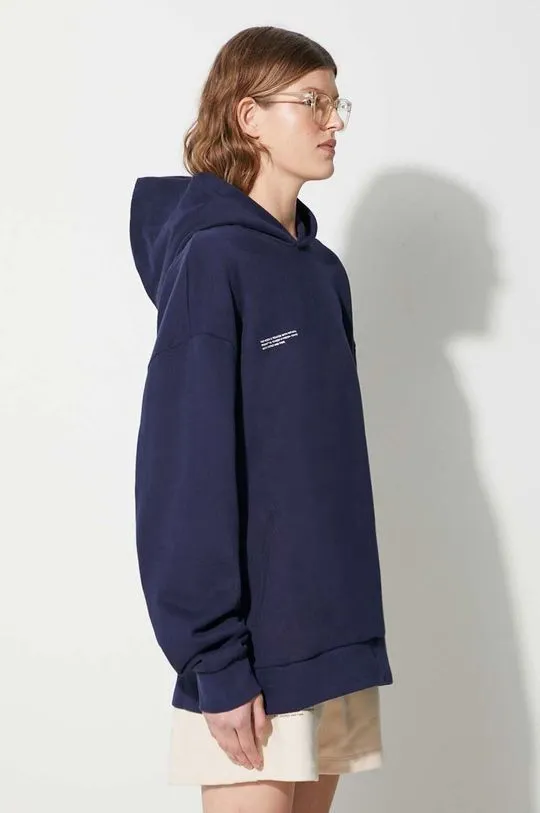 Pangaia cotton sweatshirt navy blue color