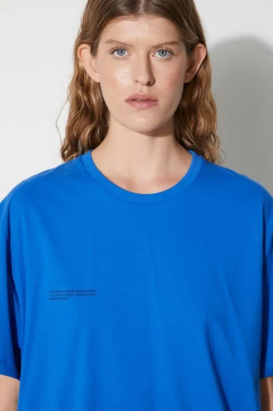 Pangaia cotton t-shirt blue color