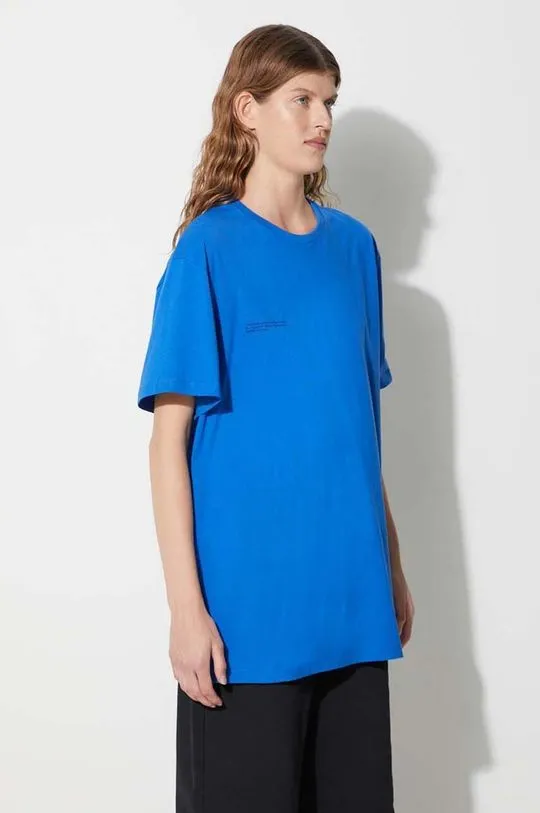 Pangaia cotton t-shirt blue color