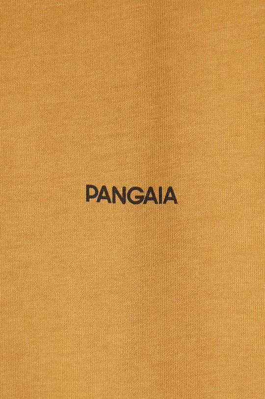 Pangaia cotton t-shirt brown color