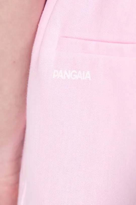 Pangaia linen shorts DNA Linen Mid Length Shorts pink color smooth 10001972