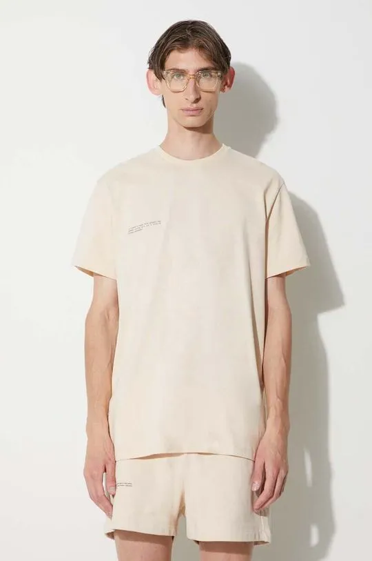 Pangaia t-shirt beige color