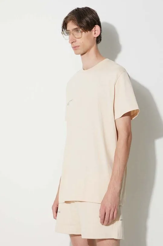 Pangaia t-shirt beige color