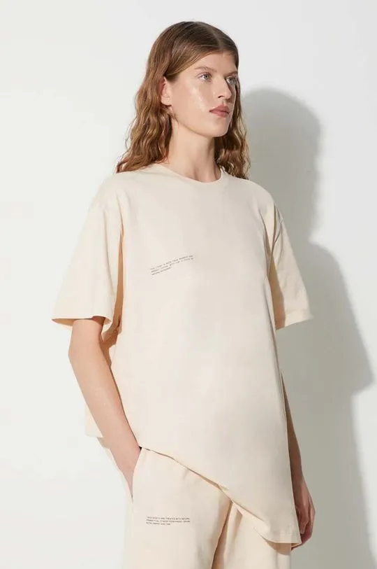 Pangaia t-shirt beige color