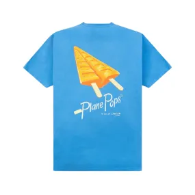 Paper Planes Blue Raspberry Plane Pops Tee (Azure Blue)