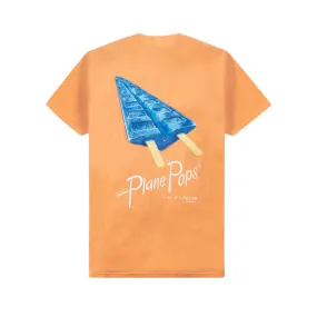 Paper Planes Blue Raspberry Plane Pops Tee (Tangerine)